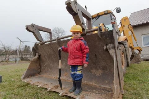 Small worker Stock Photos