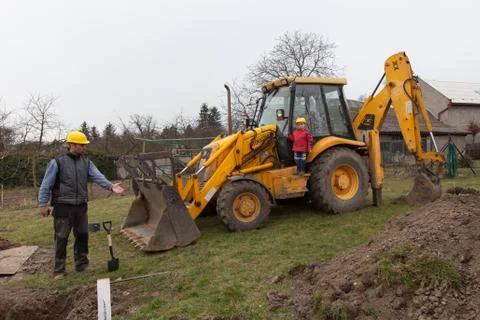 Small worker Stock Photos