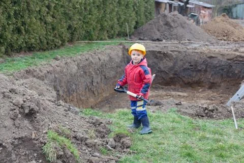 Small worker Stock Photos