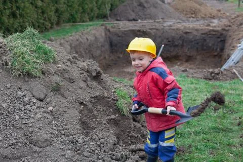 Small worker Stock Photos