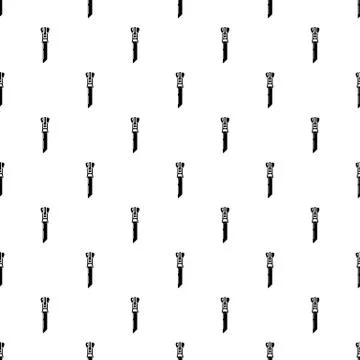 Small zip icon, simple style 库存插图