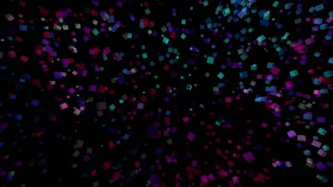 SmallCubeFlyThru Video stock 171594233