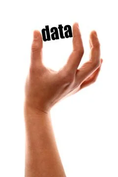 Smaller data concept Stock Photos