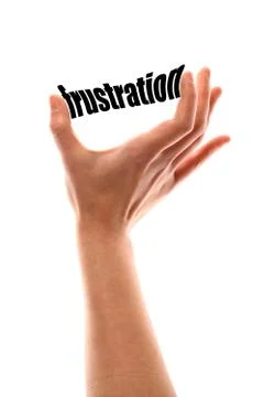 Smaller frustration Stock Illustration
