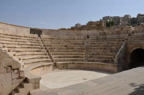 The smaller theatre. Stock Photos