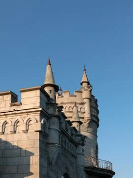 The smallest castle 스톡 사진