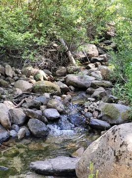 The Smallest Waterfall Stock Photos