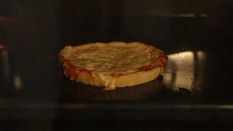 Small/Mini Pizza Cooking Timelapse Stock Footage 166863431