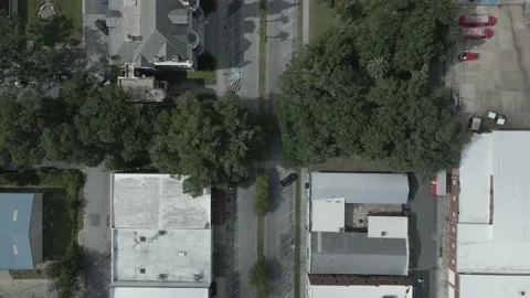 SmallTown Aerial Video stock 162465745