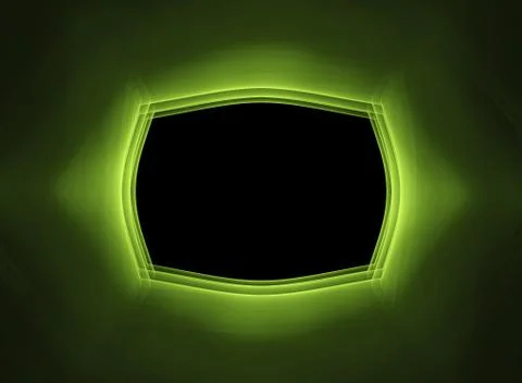 Smaragdine shape Stock Illustration