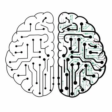 Smart AI Assistant Icon . Your Friendly Digital Chatbot Stock Illustration