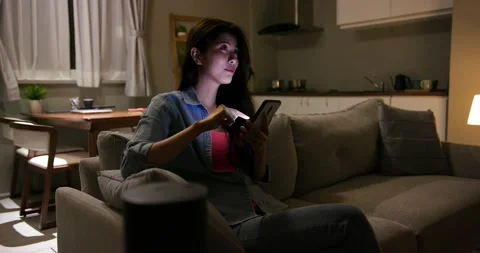 Smart AI speaker concept Stock Footage 133761958