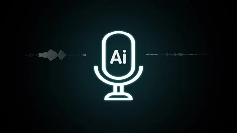Smart AI voice recognition personal assistant technology concept. Voice Assistan Stock Footage 313069769