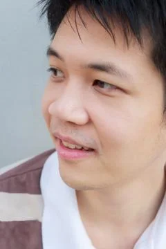 Smart asian man Stock Photos