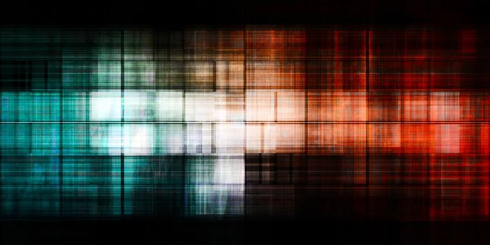 Smart Automation Predictive Systems Analytics Dashboard Illustrazione stock