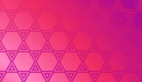 Smart Background With Decorative Triangles Layot. Vector Illustration. Blurre Stock Illustration