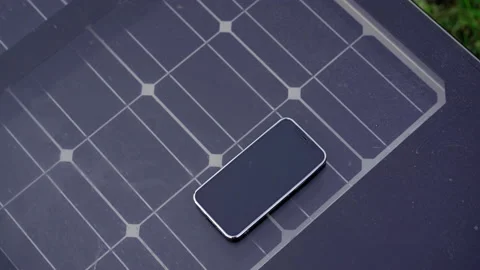 A smart bench with a smartphone laying o... | Stock Video | Pond5
