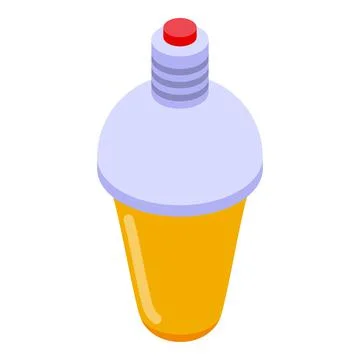 Smart bulb icon isometric vector. Lightbulb lamp Illustrazione stock