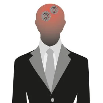 Smart businessman Stock Illustration