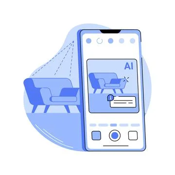 Smart camera isolated cartoon vector illustrations. 스톡 일러스트