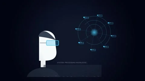 Smart Campus Student Navigation Digital Interface Concept Stock Footage 345517432