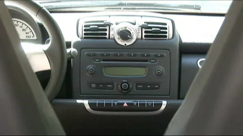 Smart car ac controls 2 Stock Footage 566140