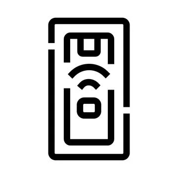 Smart car remote control keyless entry system Stock Illustration