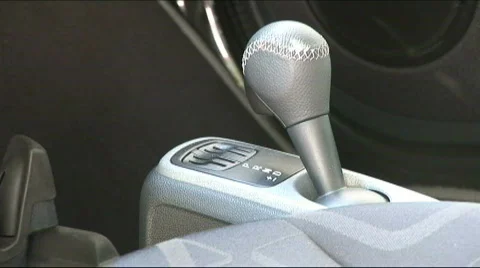 Smart car stick shift 库存影片 566768