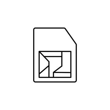 Smart card smart data icon. Element of artificial intelligence icon for mobile Stockillustratie