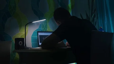 Smart child easily solving hard educational material, gift and ingenuity Stock Footage 121360534