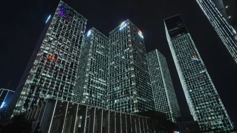 Smart city and communication network concept Video stock 240200640