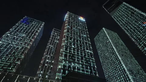Smart city and communication network concept Video stock 240200704