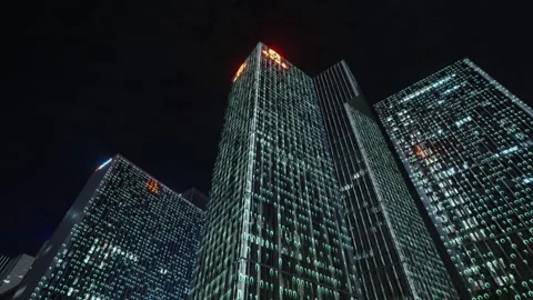 Smart city and communication network concept Video stock 240200748