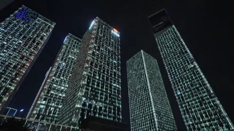 Smart city and communication network concept Video stock 240202228