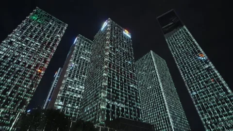 Smart city and communication network concept Video stock 240202770