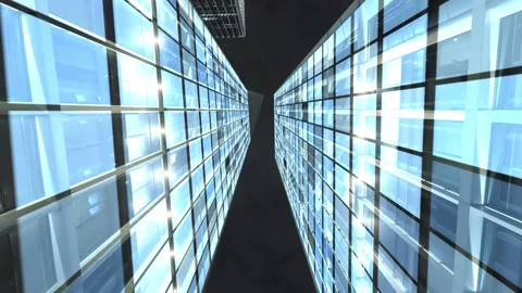 Smart city and communication network concept Video stock 240204501