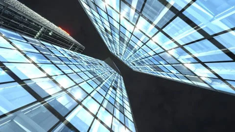 Smart city and communication network concept Video stock 240206265