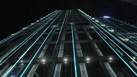 Smart city and communication network concept 스톡 동영상 240206851
