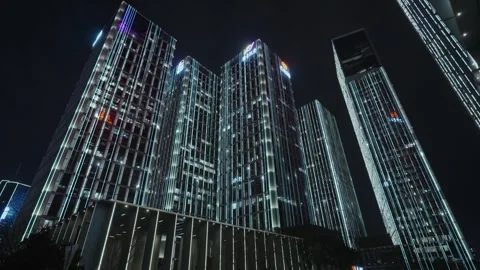 Smart city and communication network concept 스톡 동영상 240208157