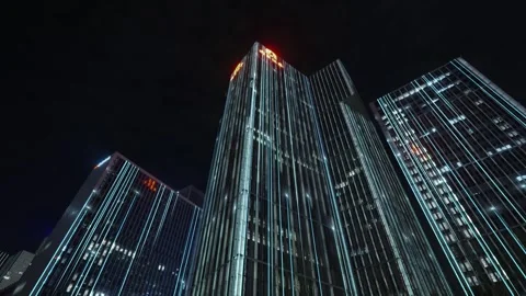 Smart city and communication network concept 스톡 동영상 240208940