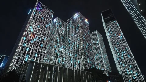 Smart city and communication network concept 스톡 동영상 240227599