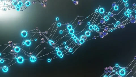 Smart city and communication network concept. 5G internet Video stock 256795324