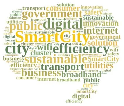 Smart City. Stock Illustration