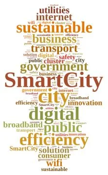 Smart City. Stock Illustration