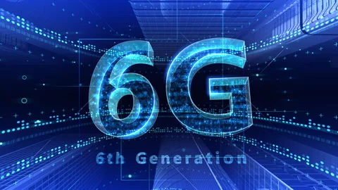 Smart City Network 1 6G 2 F1 blue Vídeos de archivo 153364643