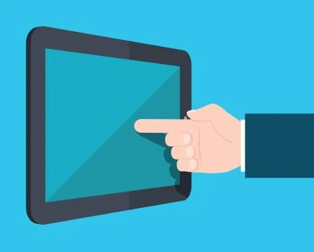 Smart concept flat design, vector イラスト素材