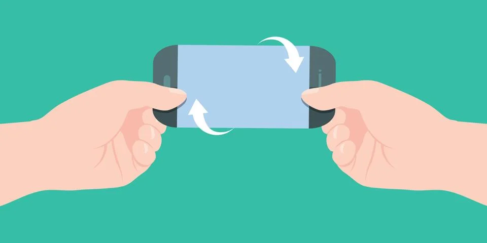 Smart concept flat design, vector Stock Illustration