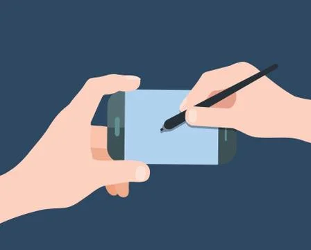 Smart concept flat design, vector イラスト素材