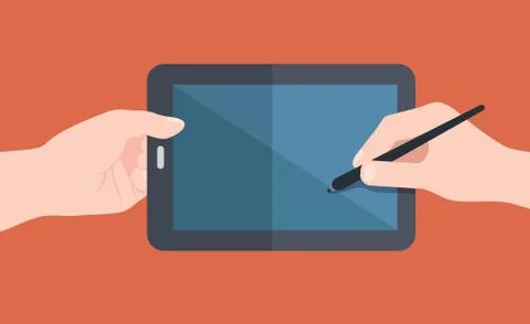 Smart concept flat design, vector イラスト素材