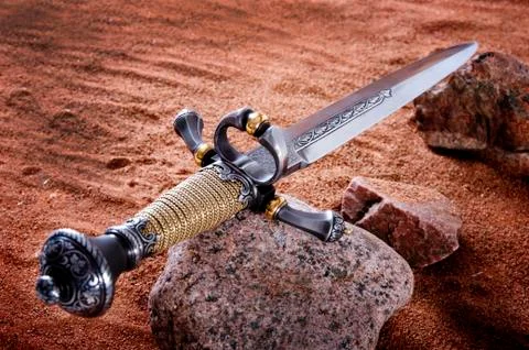 Smart dagger Stock Photos